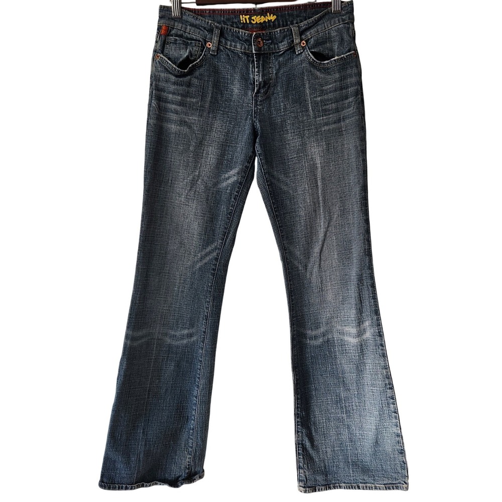 Y2K Vintage !It Jeans Bootcut lowrise flares size juniors 9/10